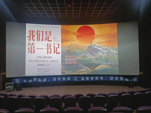 湛江市网络文化行业工会联合会组织职工观看电影 我们是第一书记